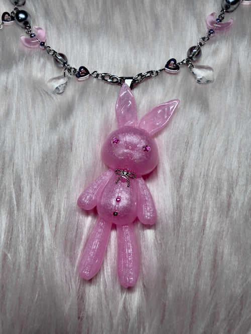 HEARTS ♡ bunny necklace