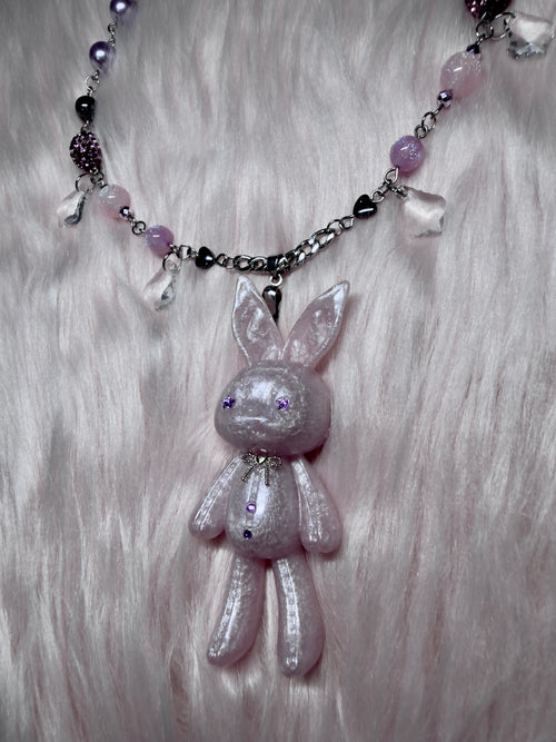 BRUTALIST ♡ bunny necklace