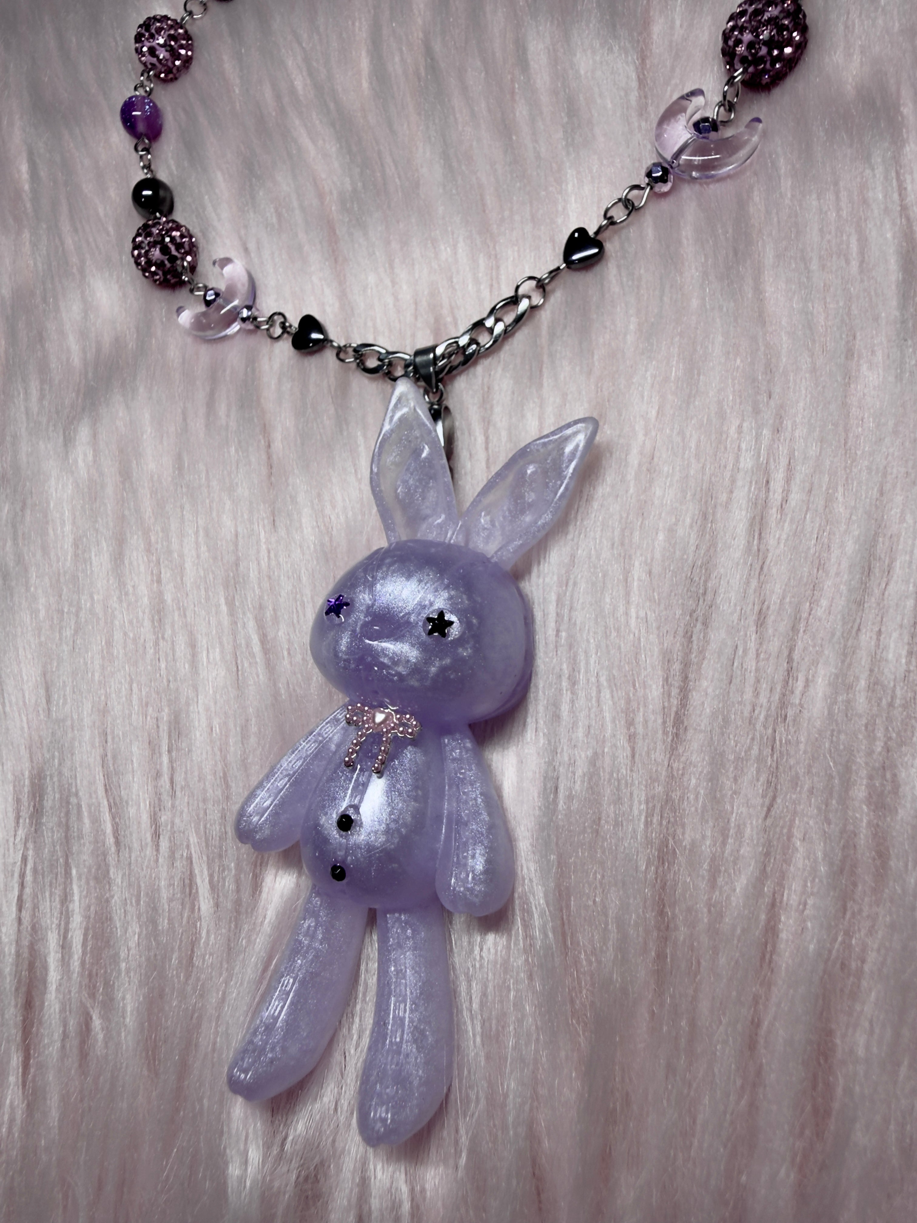 MOONLIGHT ♡ bunny necklace
