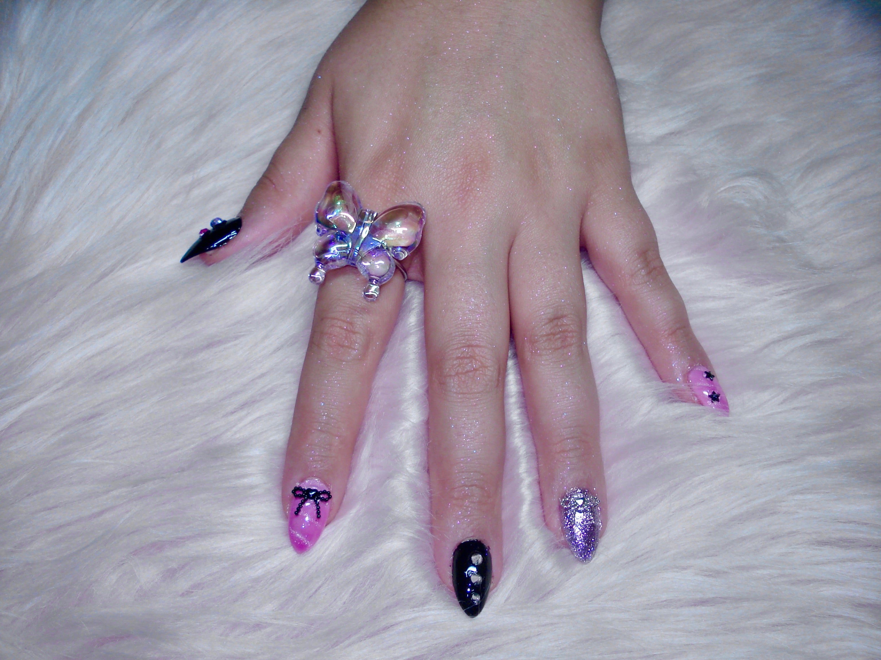 VIOLET ♡ butterfly ring