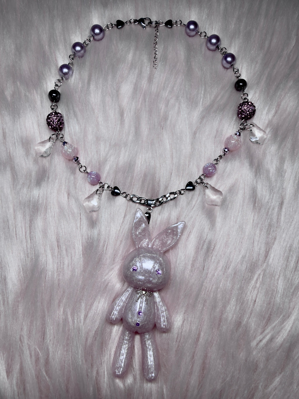 BRUTALIST ♡ bunny necklace