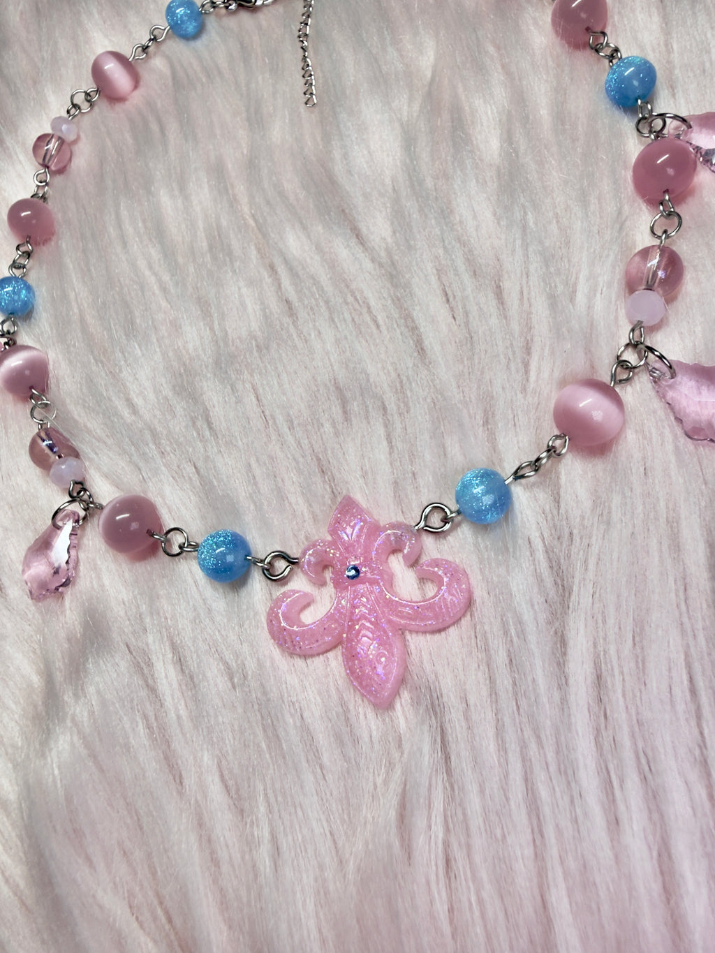 MERLIAH ♡ french flower necklace