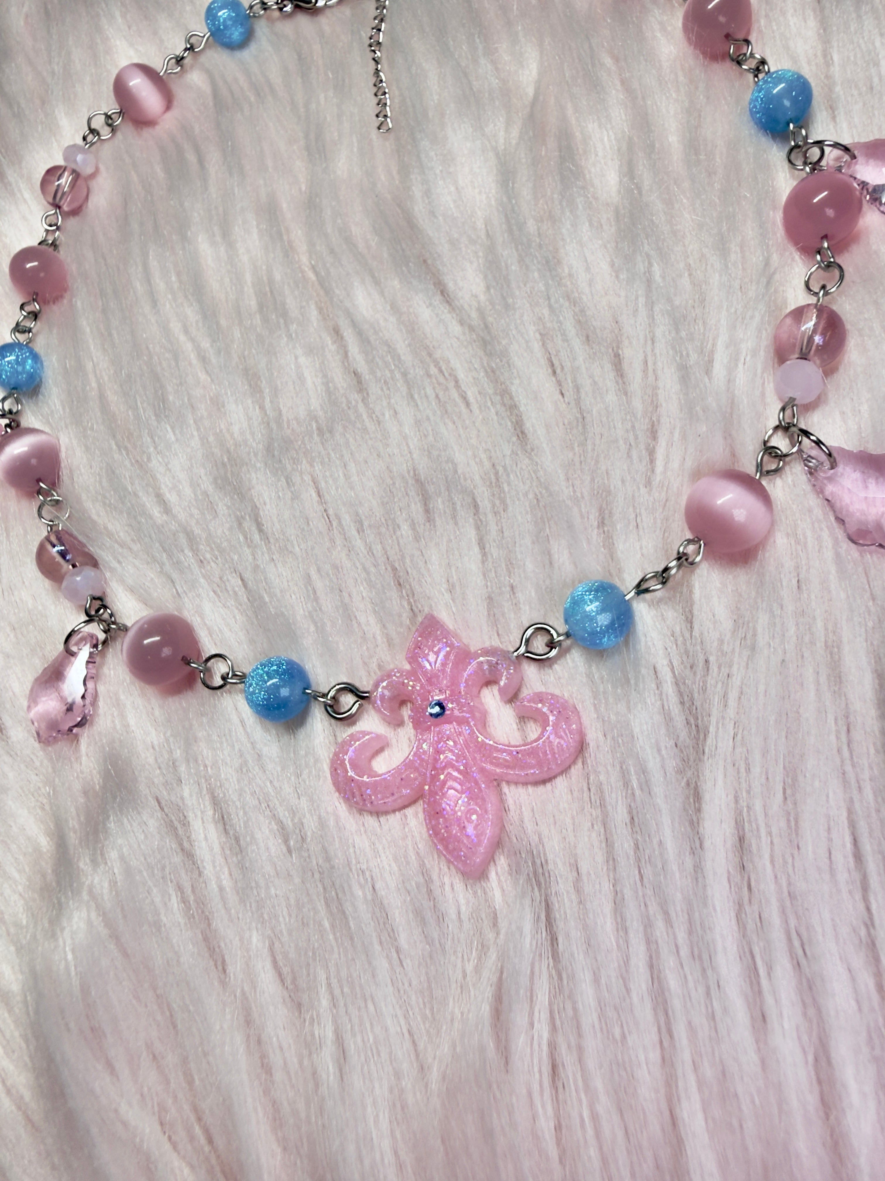 MERLIAH ♡ french flower necklace