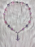 TEST ME ♡ dagger necklace