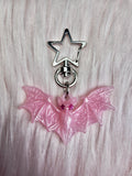 PINK FANGS ♡ bat charm