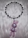 NOIR ♡ bunny necklace