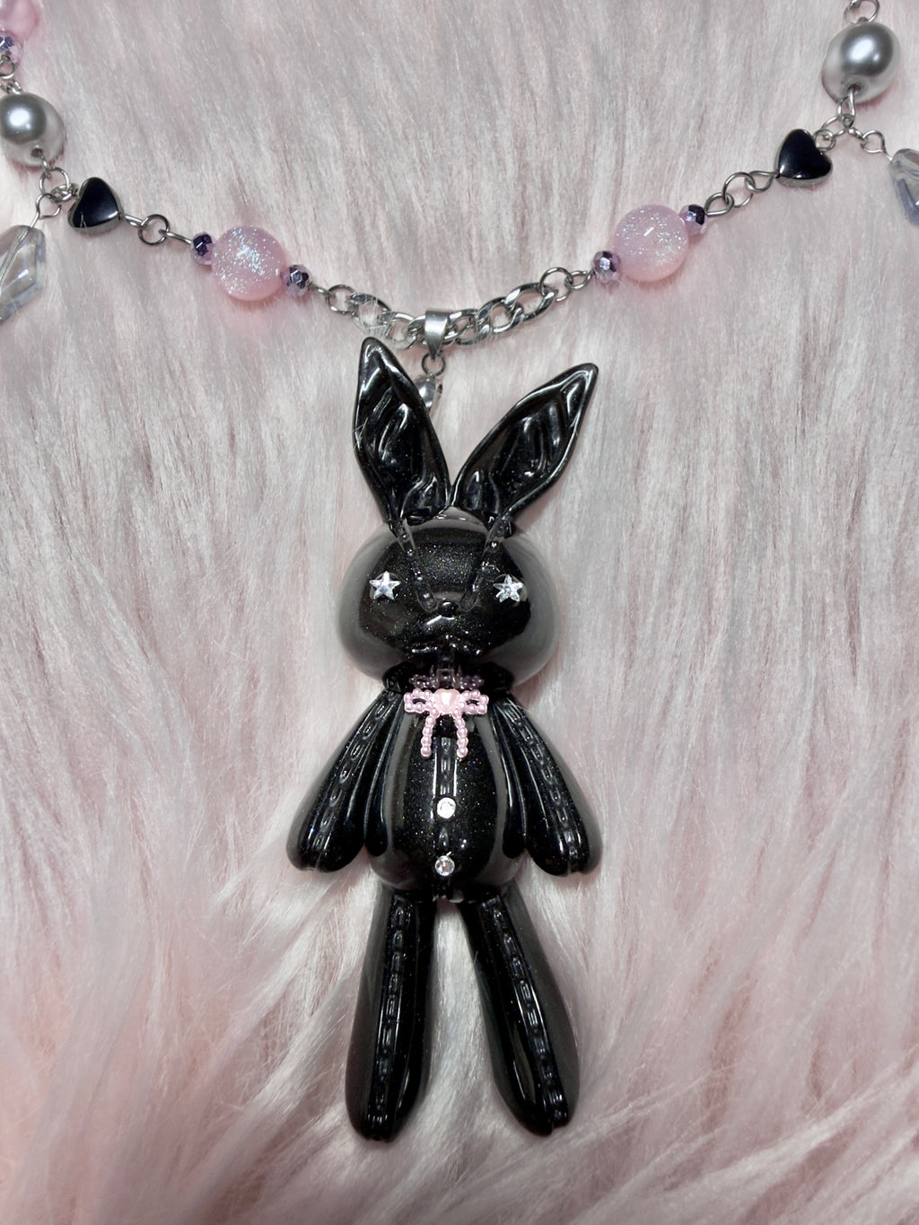 DARKNESS ♡ bunny necklace
