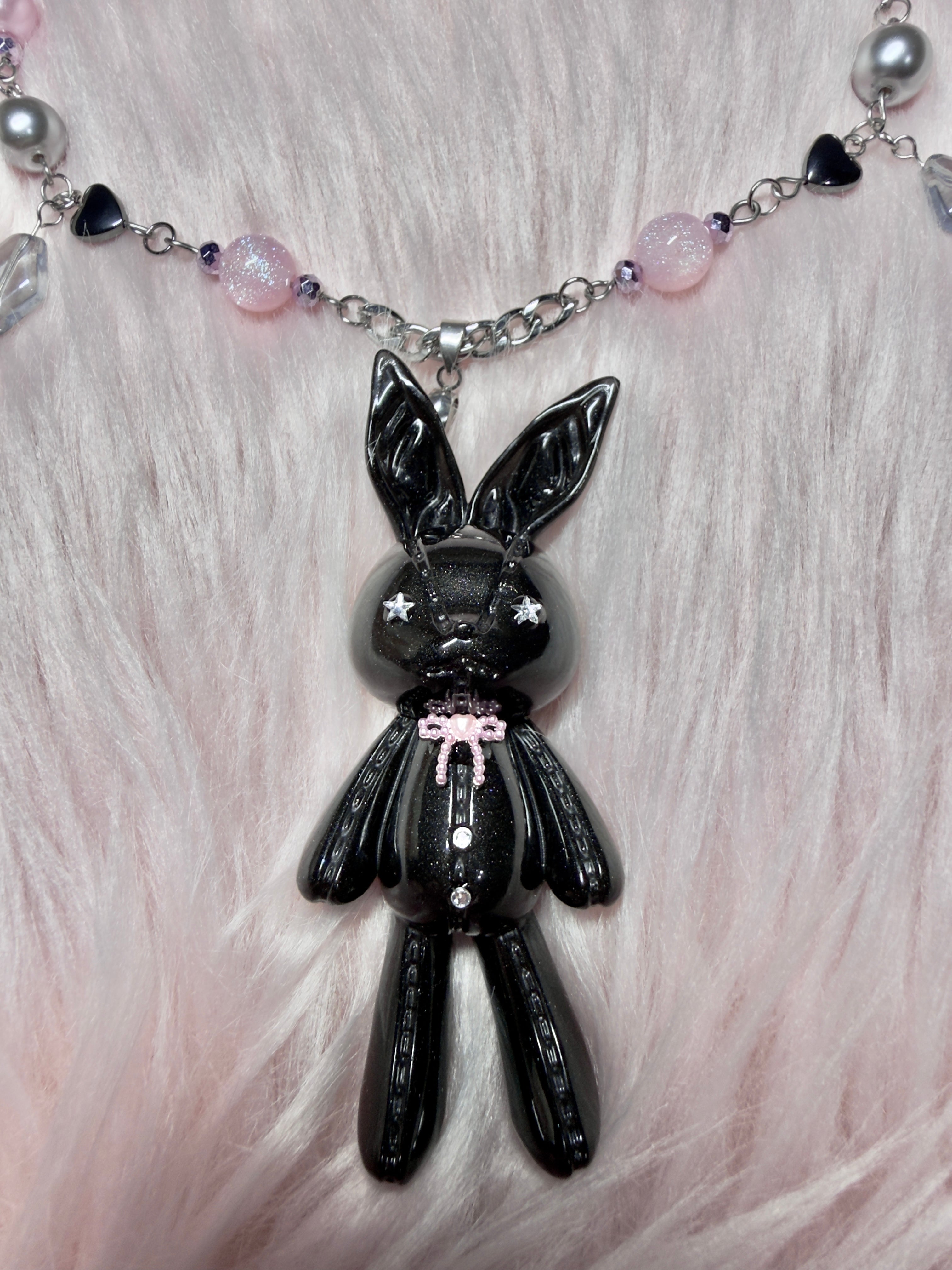 DARKNESS ♡ bunny necklace