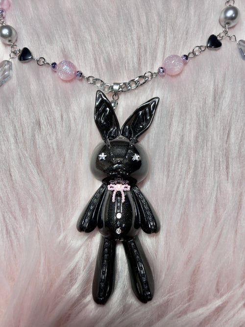DARKNESS ♡ bunny necklace