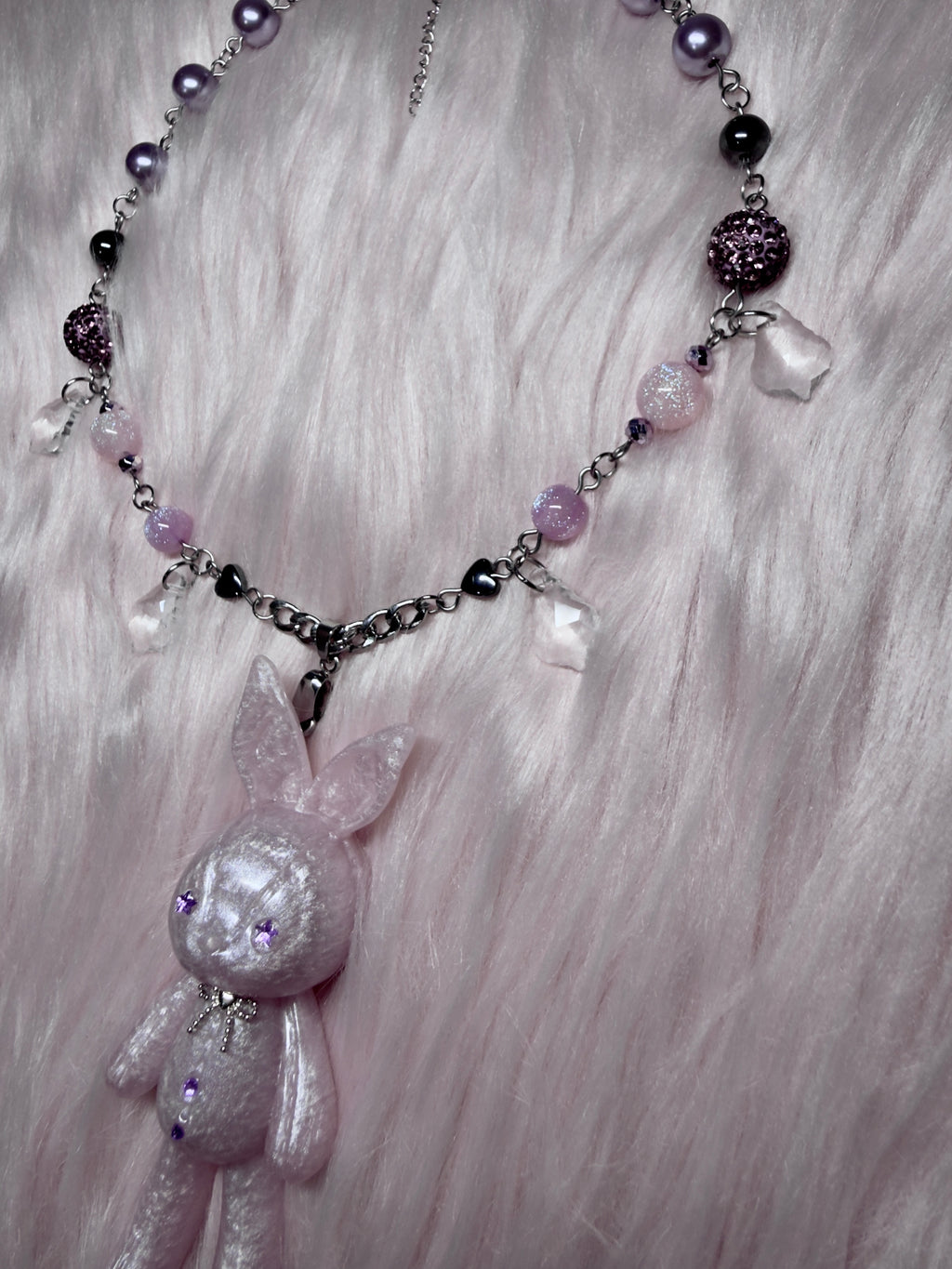 BRUTALIST ♡ bunny necklace