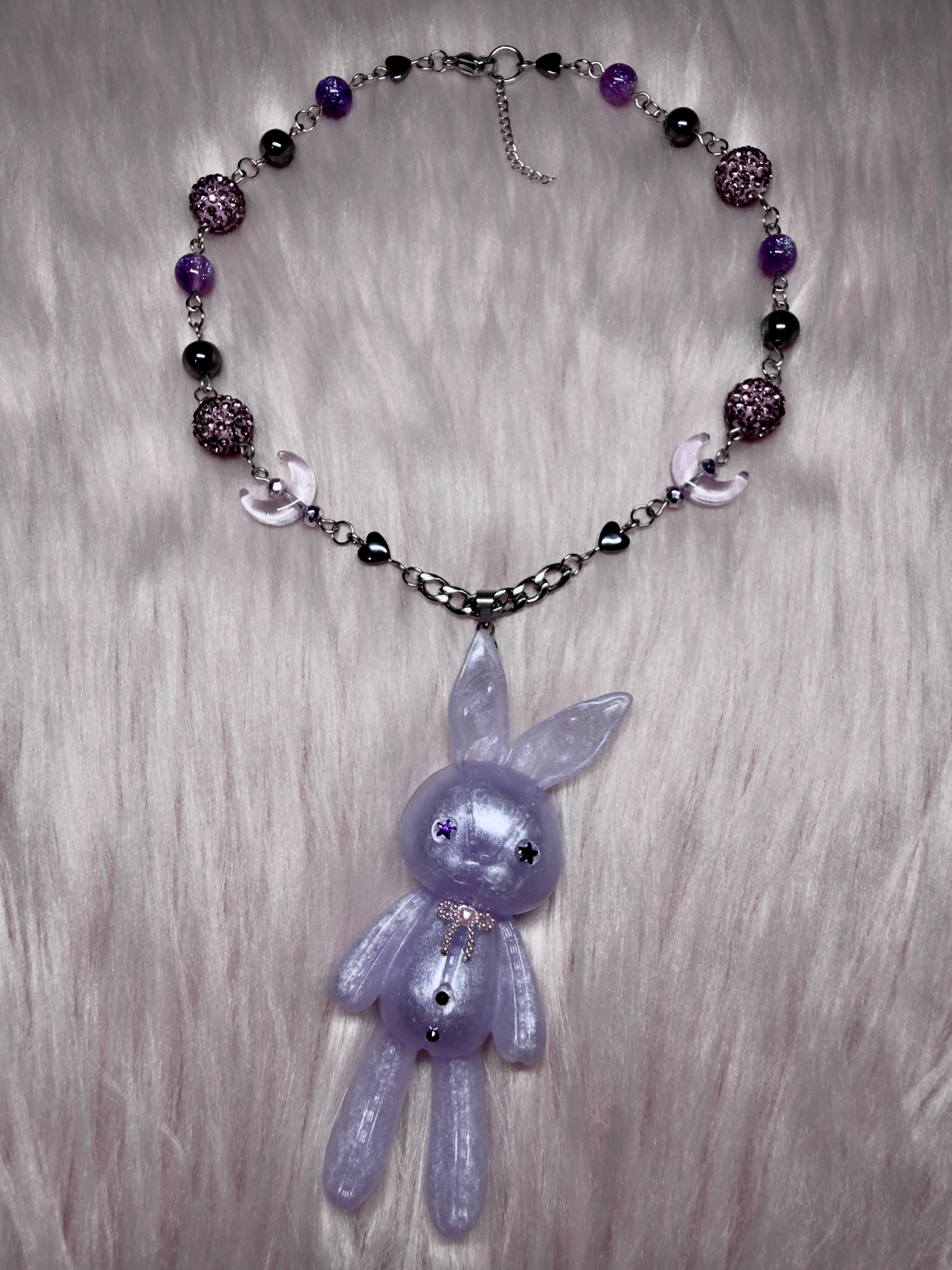 MOONLIGHT ♡ bunny necklace