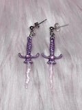 TEST ME ♡ dagger earrings