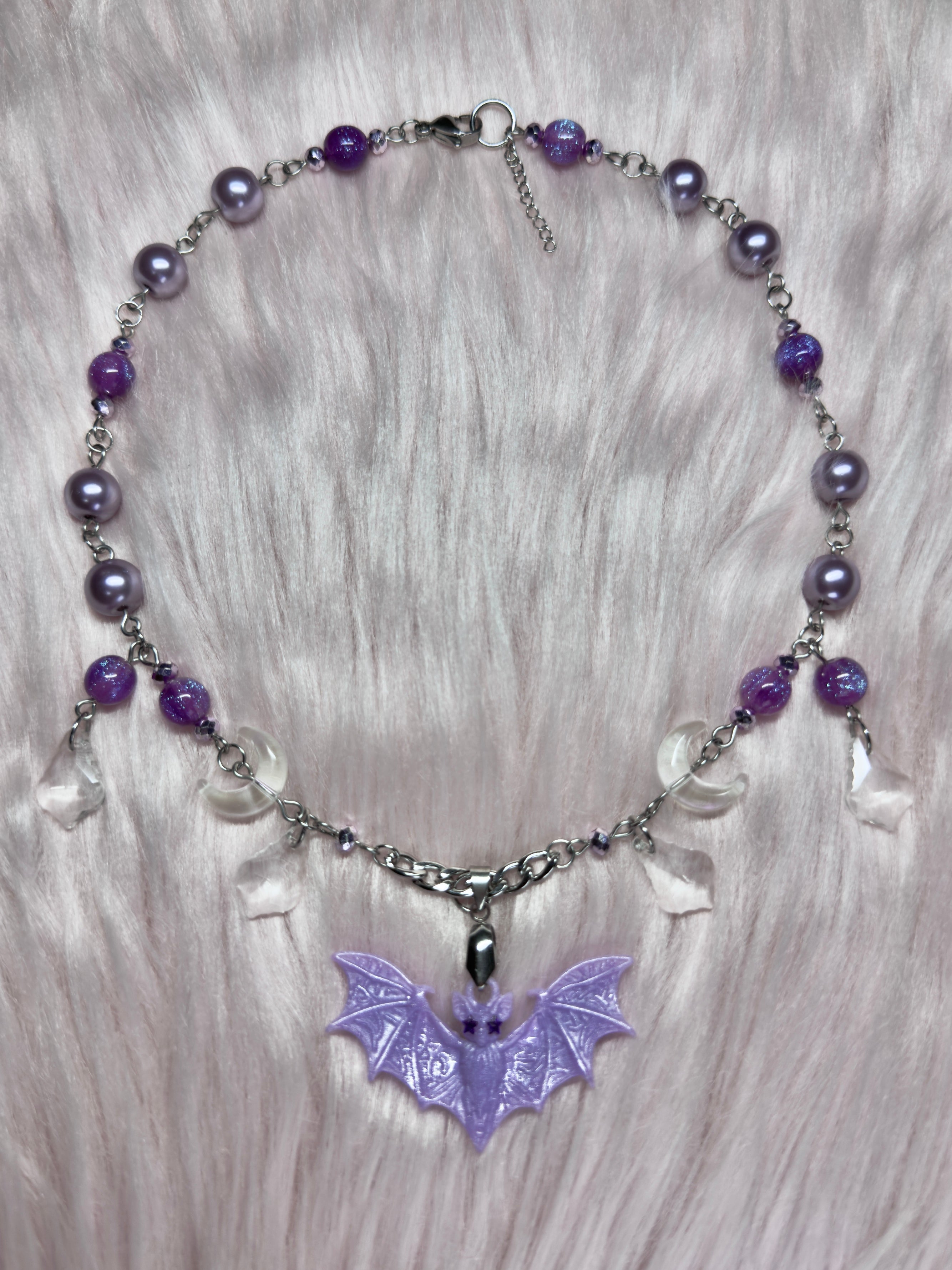 SPELL ♡ bat necklace